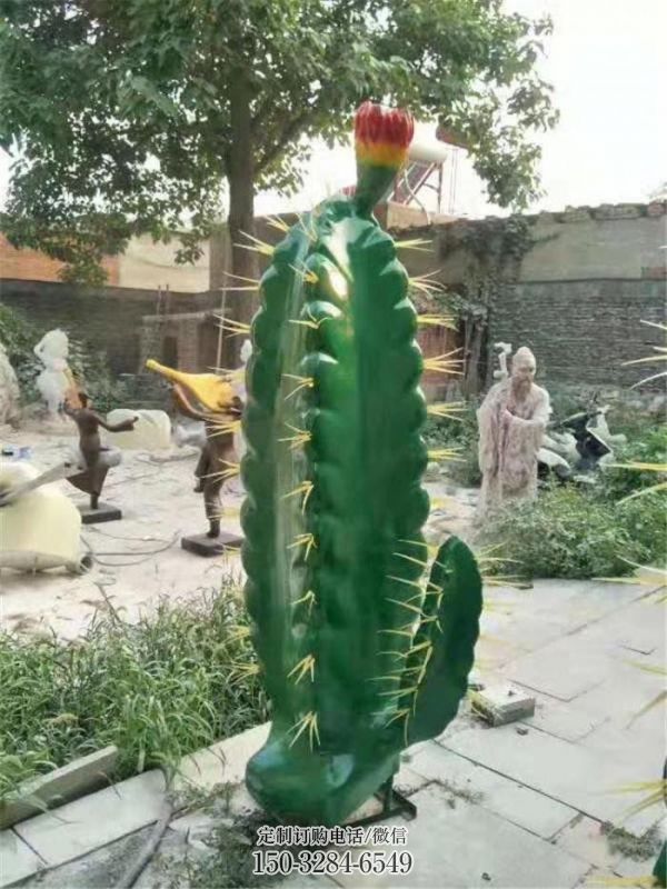 东营庭院仙人球雕塑 城市古铜色雕塑 花卉小品 东营庭院仙人球雕塑 城市古铜色雕塑 花卉小品