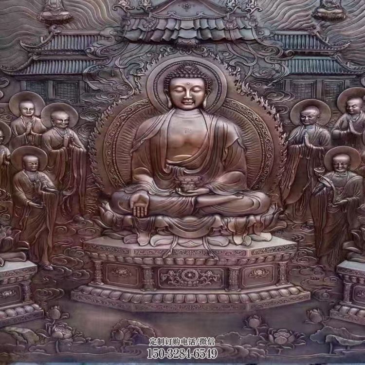 青岛锻铜浮雕常用,寺庙景观,黄铜佛像浮雕生产商 青岛锻铜浮雕常用,寺庙景观,黄铜佛像浮雕生产商