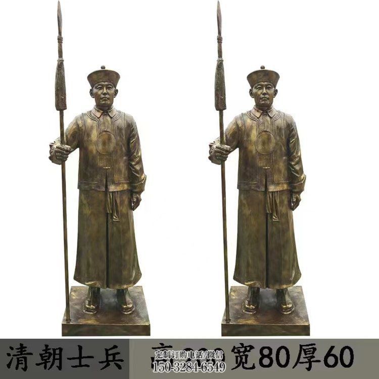 潍坊庭院武士雕塑 公园草地古代雕塑 铸铜人物雕塑 潍坊庭院武士雕塑 公园草地古代雕塑 铸铜人物雕塑